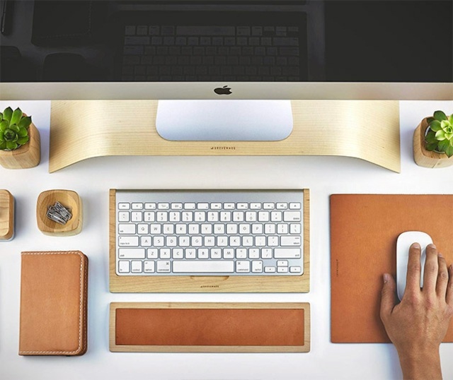 Stolná počítačová zostava, podložka pod myš, podnos na klávesnicu Apple Sada podložky pod myš pre klávesnicu počítač Apple