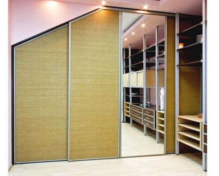 Bariérové ​​stropy-nápady-posuvné dvere-vrkoč-výplňové-zrkadlá