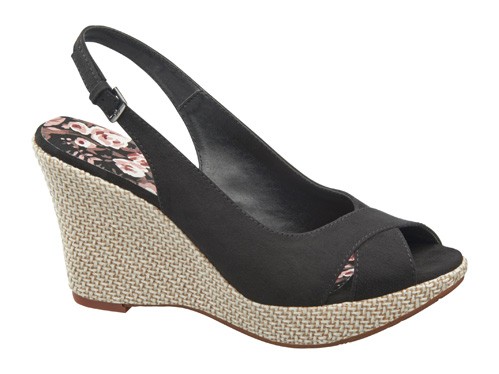 topánky od deichmann čierne klinové podpätky lýko platforma trezor topánky deichmann čierny klin podpätok lýko platforma bezpečné držanie