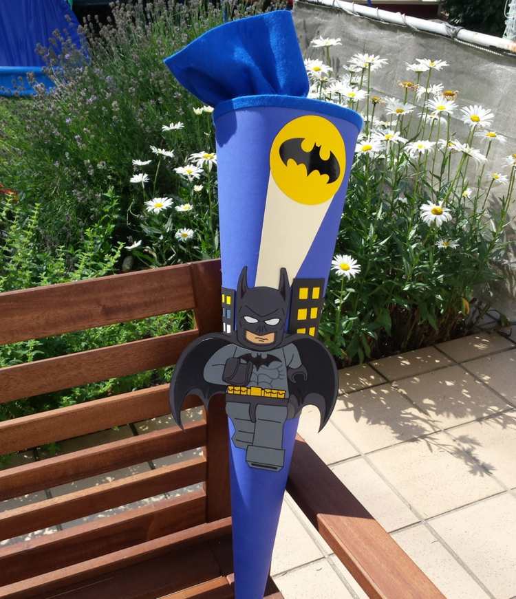 drotárska školská taška batman-blue-boy-idea-filc