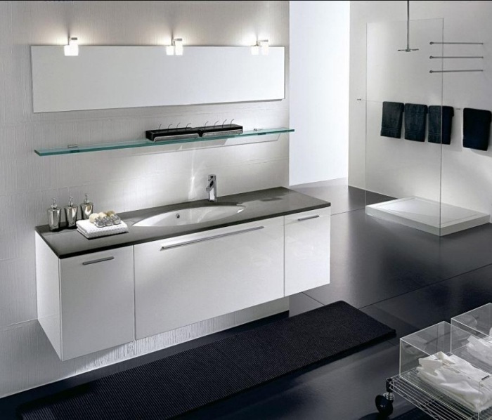 Plávajúci drez-so-podstavnou-skriňou-biele-čela-moderný dizajn