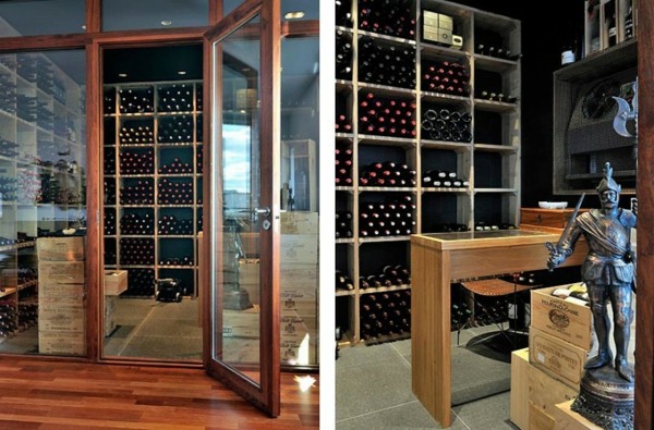 Podkrovie vínnej pivnice Švédsko