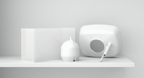 komponenty biely plávajúci záhradný dizajn ako filter