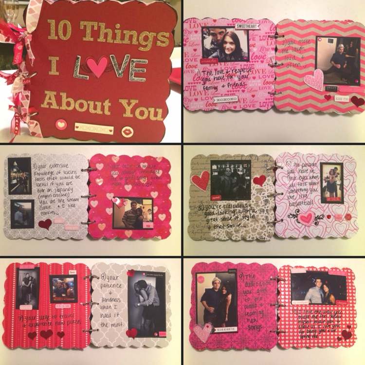 Tip na darček na Valentína - urobte radosť svojmu blízkemu Scrapbooking-nápady-valentínsky-deň-lásky-nápad-foto-album-červeno-ružová