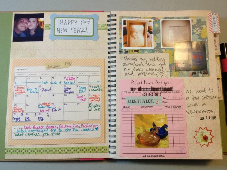 Scrapbooking nápady z rôznych dekorácií a prvkov Scrapbooking nápady prsteň-dizajn-kalendár-svadba-plánovanie