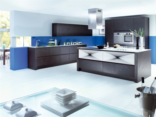 sivomodrá kuchynská nerezová pracovná doska šedo-modrá-kuchyňa-nerezová pracovná doska