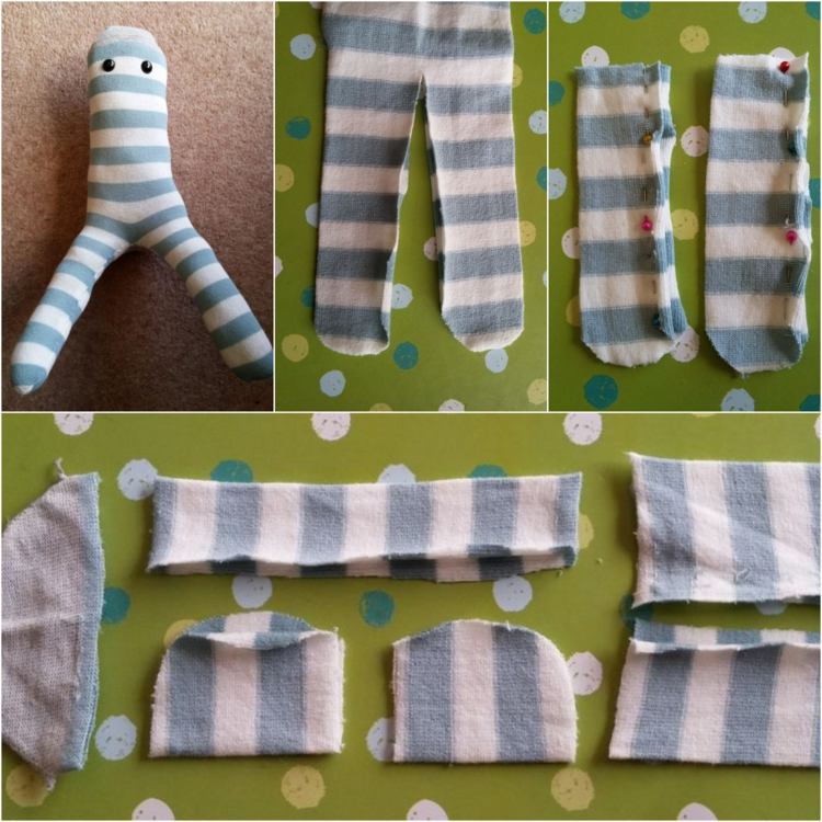 Vyrobte si z ponožiek návod na šitie opice