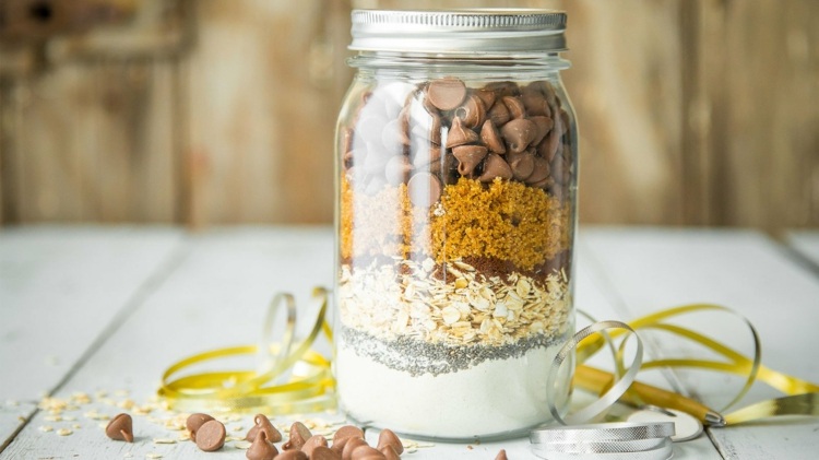 Darčeky z kuchyne - rozdávanie zmesí na pečenie na sušienky