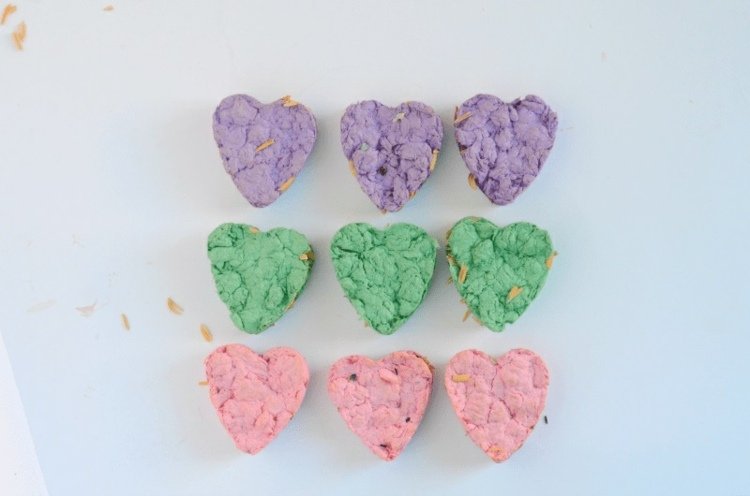 semenáče drotár tvar srdca farebné návody