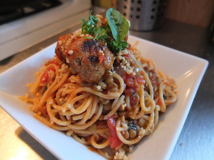 seitan-recept-špagety-bologhese