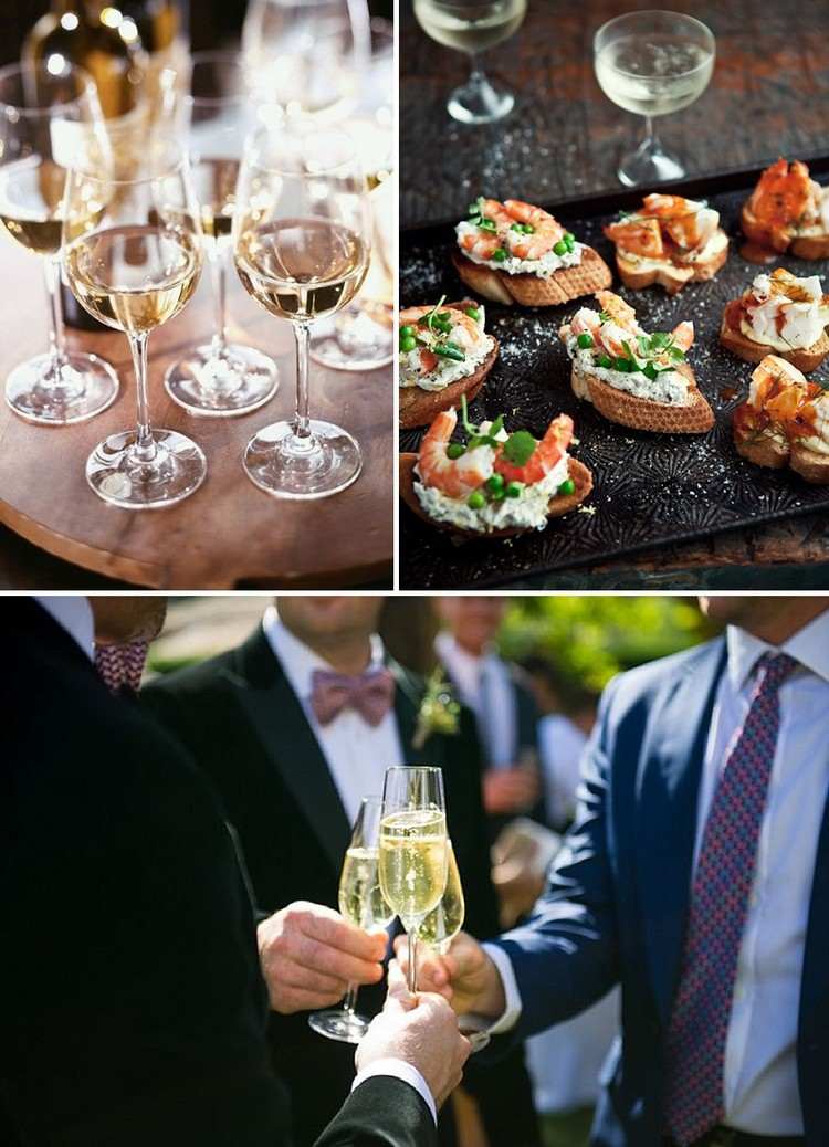 Naplánujte si recepciu so šampanským s predjedlami k šampanskému Recepcia sektu-svadba-rafinované-predjedlá-krevety-sekt-toast