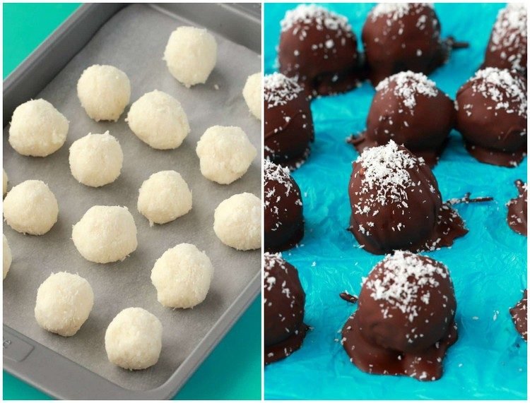 Darčeky z kuchyne v lete vegánske čokolády s kokosom