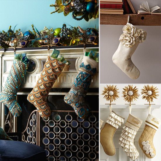 nápady nikolausstiefel vyzerajú béžové plstené modré dekoračné kamene nikolausstiefel elegantný vzhľad béžová plsť modré dekoračné kamene