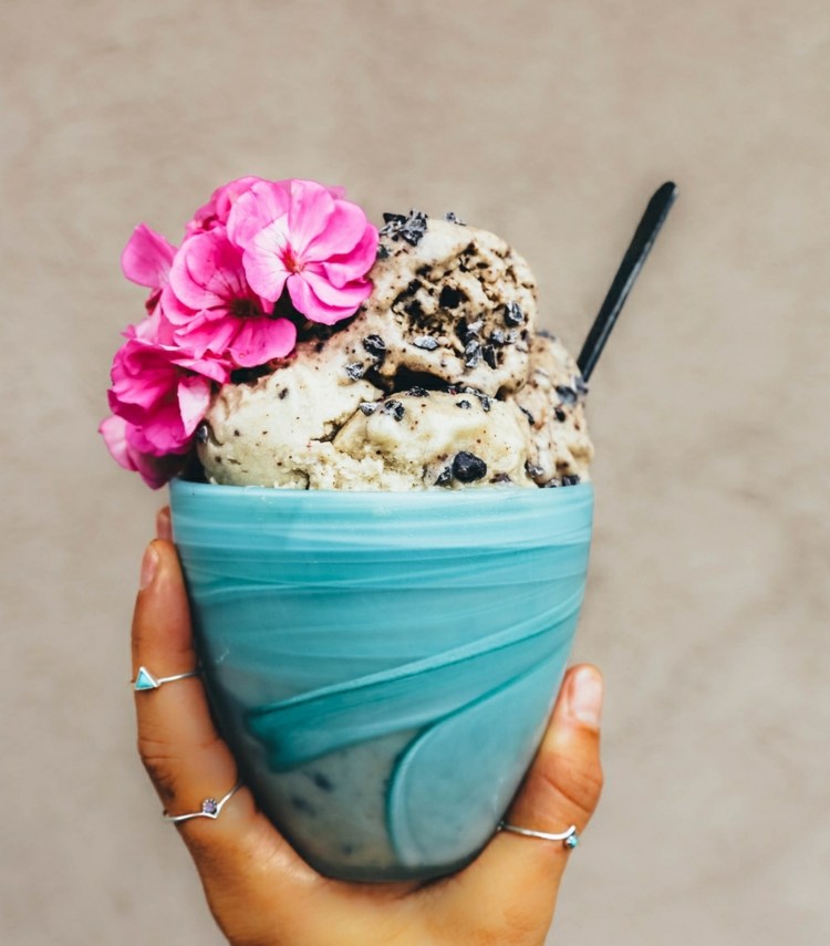 stracciatella zmrzlina domáci tahini krém plnotučné mlieko