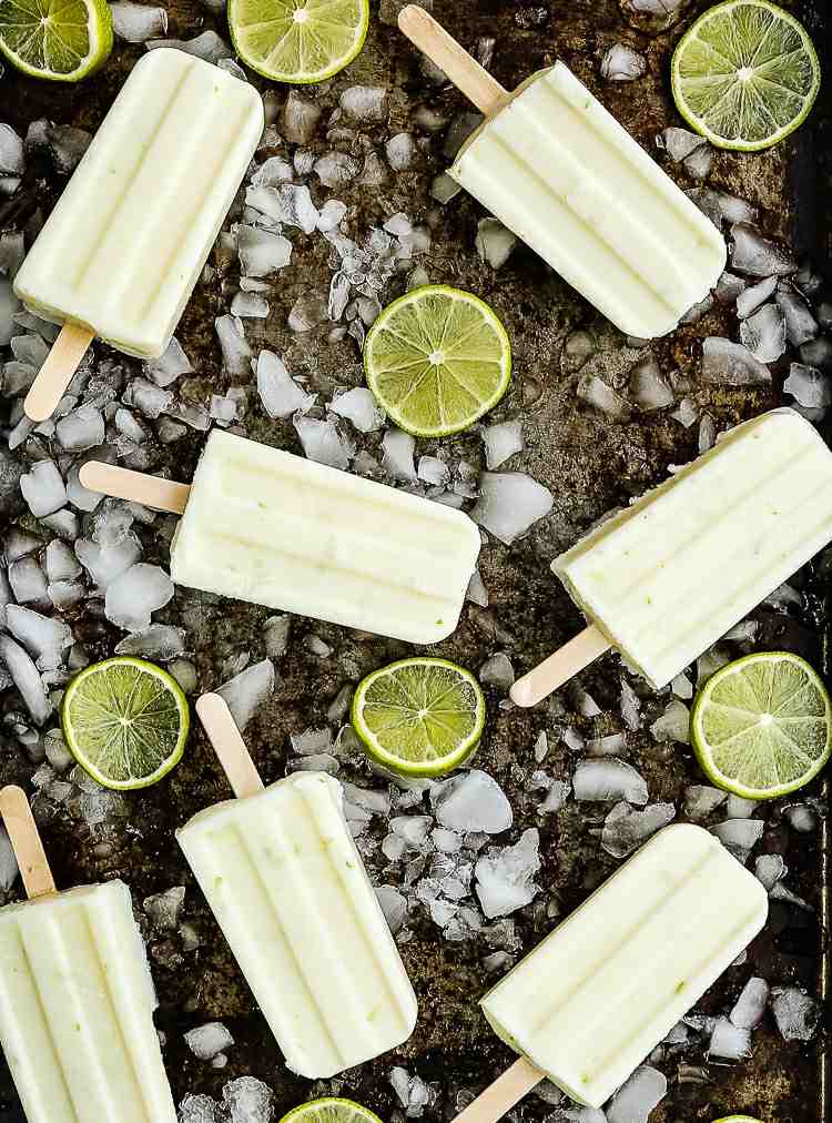 Limetková domáca zmrzlinová receptúra ​​osviežujúca