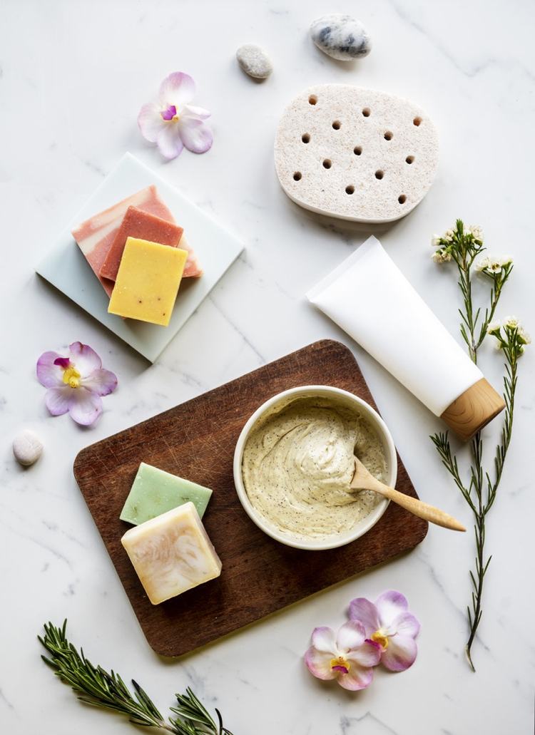 Ručne vyrábaný obal na tipy na predaj mydlového výrobku