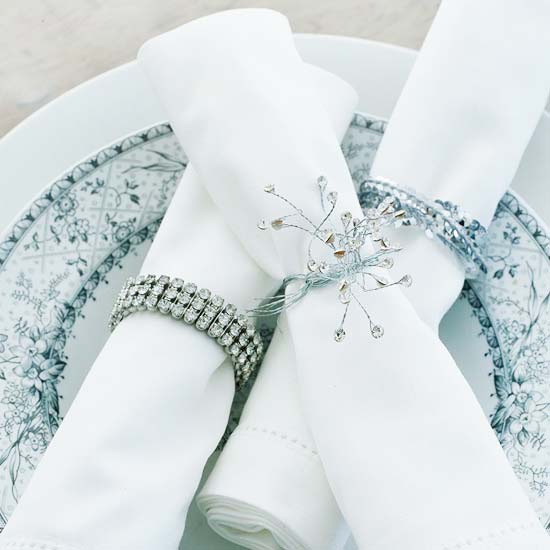 obrúsky vianočné deen strieborné obrúsky krúžky biele obrúsky dekorácie na stôl vianočné deen strieborné obrúsky obrúsky biele obrúsky