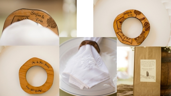 individuálny dizajn obrúskov s drevenými krúžkami a gravírovaním pútavé-tkaninové-obrúsky-drevené-krúžky-s gravírovaním