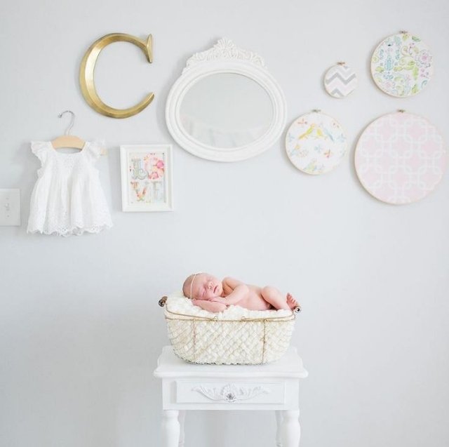 shabby chic dekorácie detská izba dievča vyšívacia obruč ošarpané elegantné steny dekorácie-detská izba-dievčatá-vyšívacie rámy