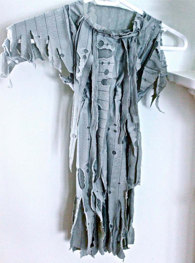 zombie-kostým-tričko-šaty-poškodené-urob si to sám-urob si sám