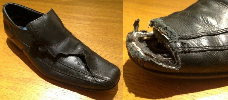 zombie-kostým-muž-topánky-poškodené-staré-roztrhané