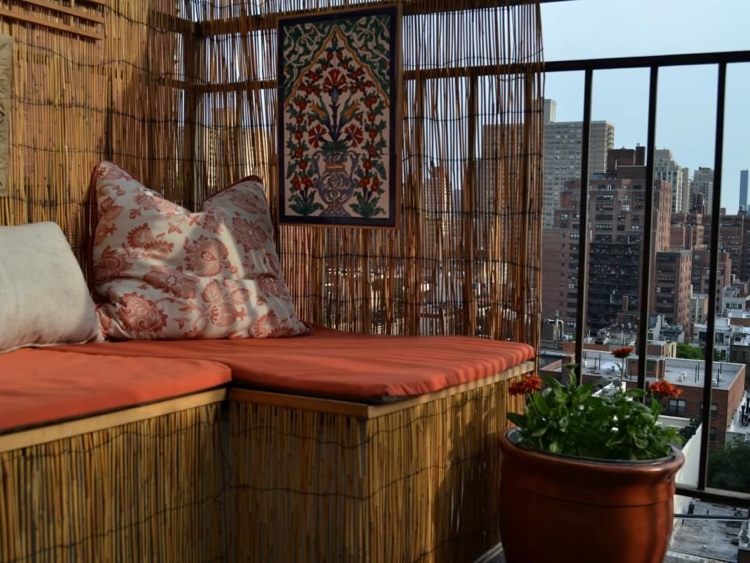 Postavte si vlastnú ochranu súkromia balkóna a namontujte ju bez vŕtania