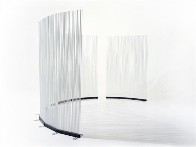 Záhradný dizajn sklenená súkromná obrazovka LED osvetlenie Sklenená súkromná obrazovka Výrobca LED osvetlenia Extremis