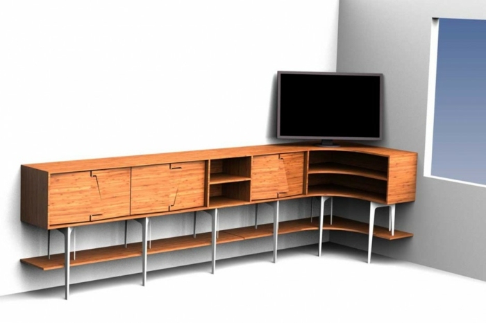 Príborník ako nástenná jednotka pre televíziu príborník tv nástenná jednotka dizajn neus