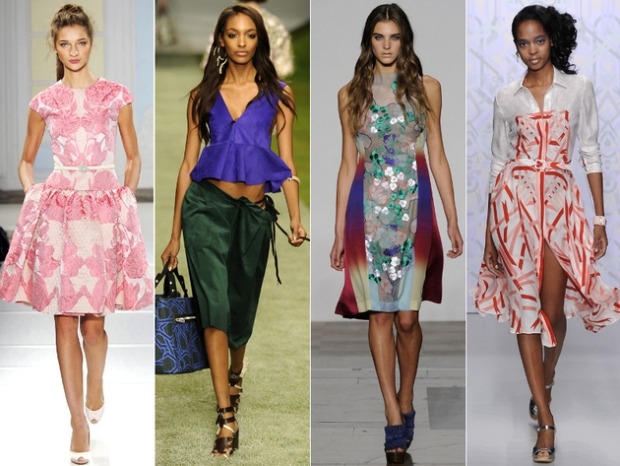 Londýnske skladané modro ružové holé nohy módne trendy