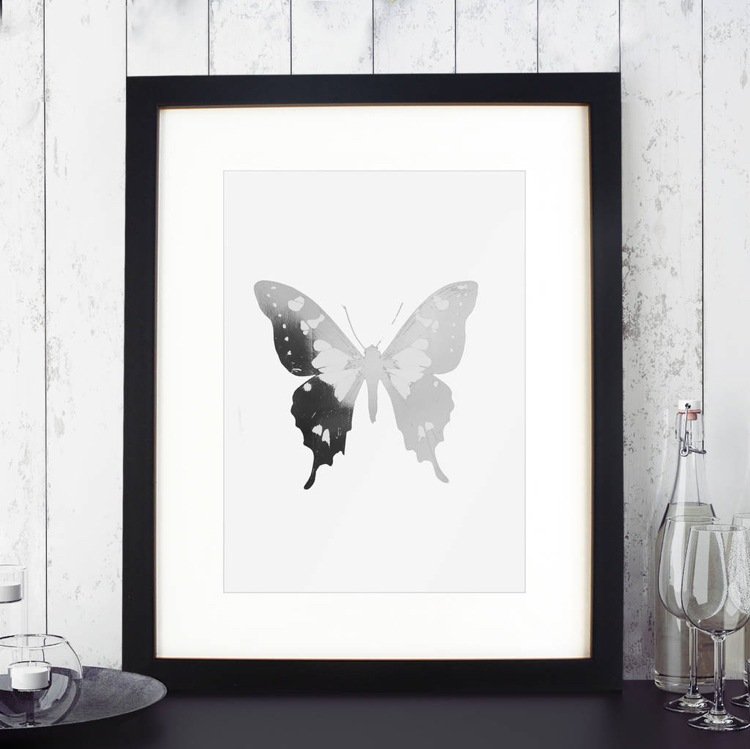 strieborné svadobné dekorácie motýle vykrajovače z hliníkovej fólie