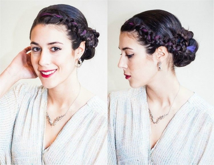 pletené updo na Nový rok nový rok-účesy-urob si sám-spletené-updo-vlasy-krieda-akcenty
