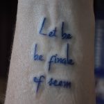 снимка Сини татуировки от 18.10.2017 г. №196 - Сини татуировки -