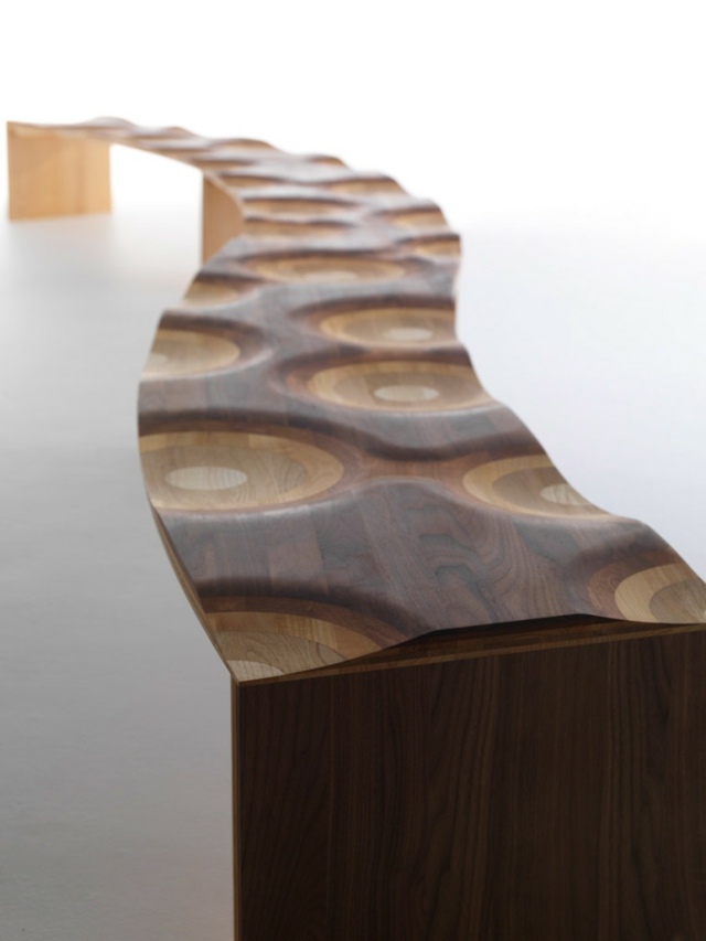 Lavička záhradný domček verejný park aplikácie drevený reliéf Dom verejný park plochy aplikácie povrchu reliéfu dreva