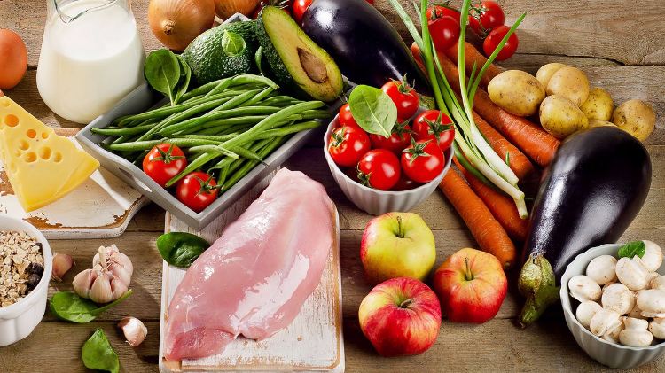 šesť balení-výživový plán-recepty-jedenie-potravinové proteíny