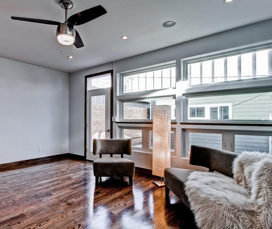 Rekreačná oblasť - Škandinávsky interiérový dizajn