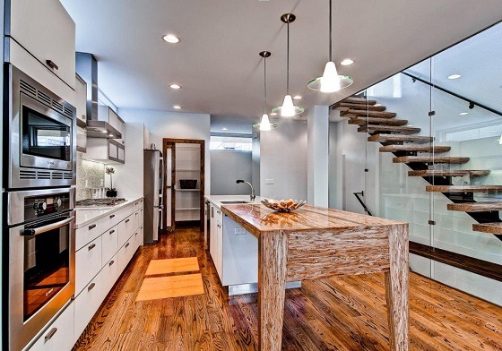 Škandinávsky interiérový dizajn - štýlová kuchyňa