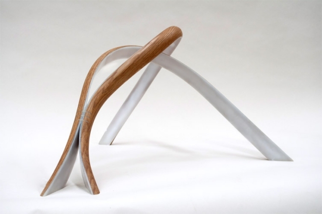 dizajn žiarovky z jaseňového dreva john procario ohnutý lampa z jaseňového dreva john procario bent