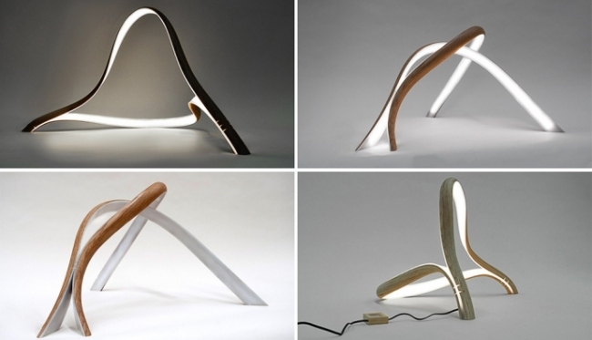 drevené lampy dizajn john procario led pásy plexisklo drevené lampy john procario led pásy plexisklo