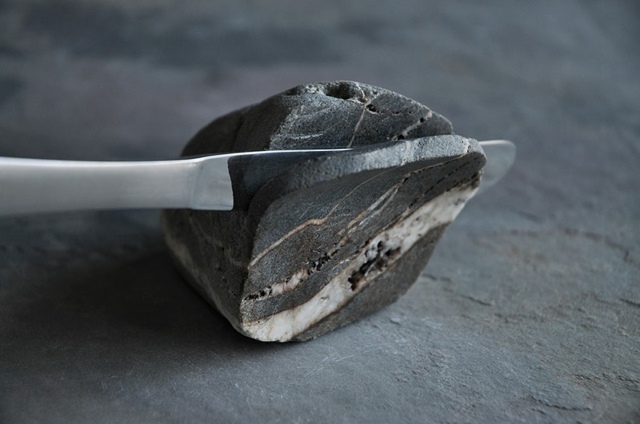 rezanie kamenného noža hirotoshi art steinhauer