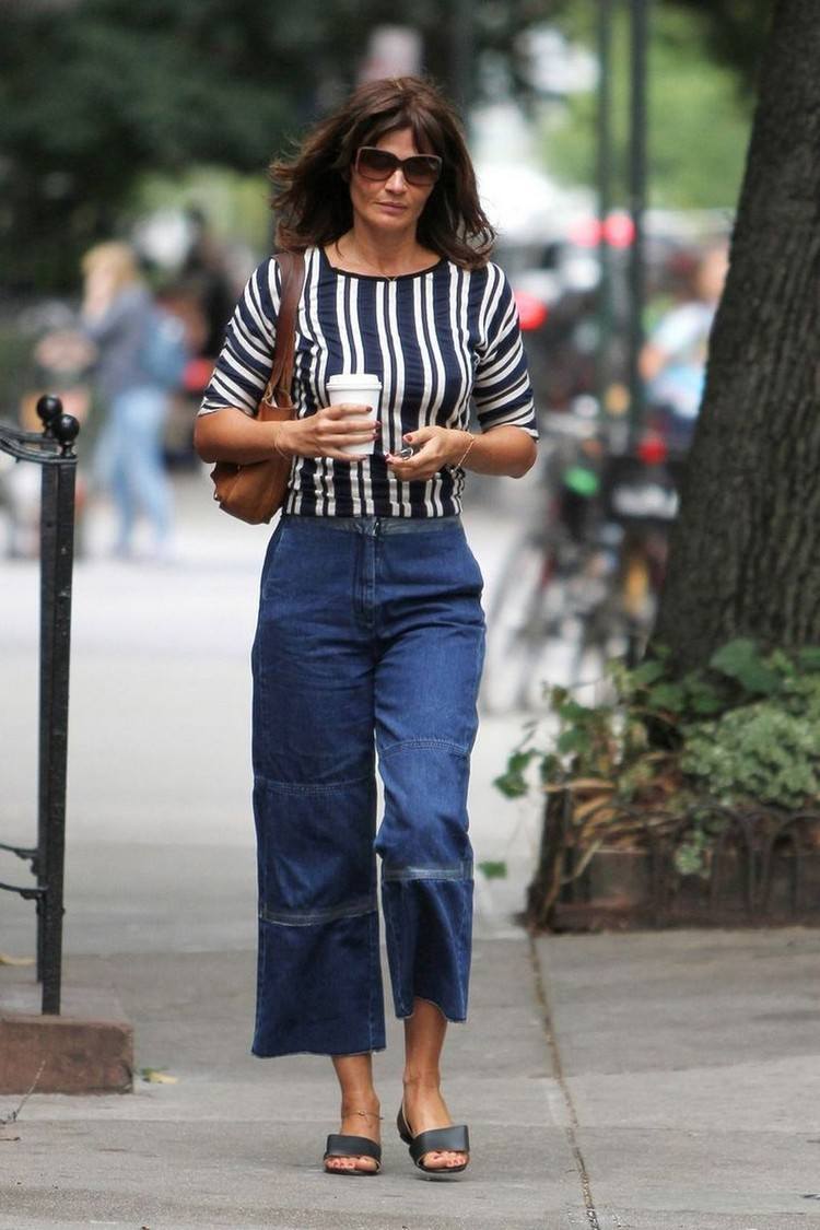 Culottes kombinujú elegantné ležérne oblečenie pre ženy nad 50 rokov