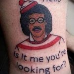 Пример за снимка на смешна татуировка - вариант 2