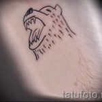смешна татуировка на мечка