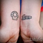 смешна татуировка от играта Марио