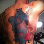 Смешна анимационна татуировка