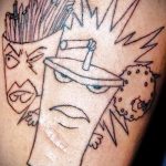 Забавна татуировка за чаша