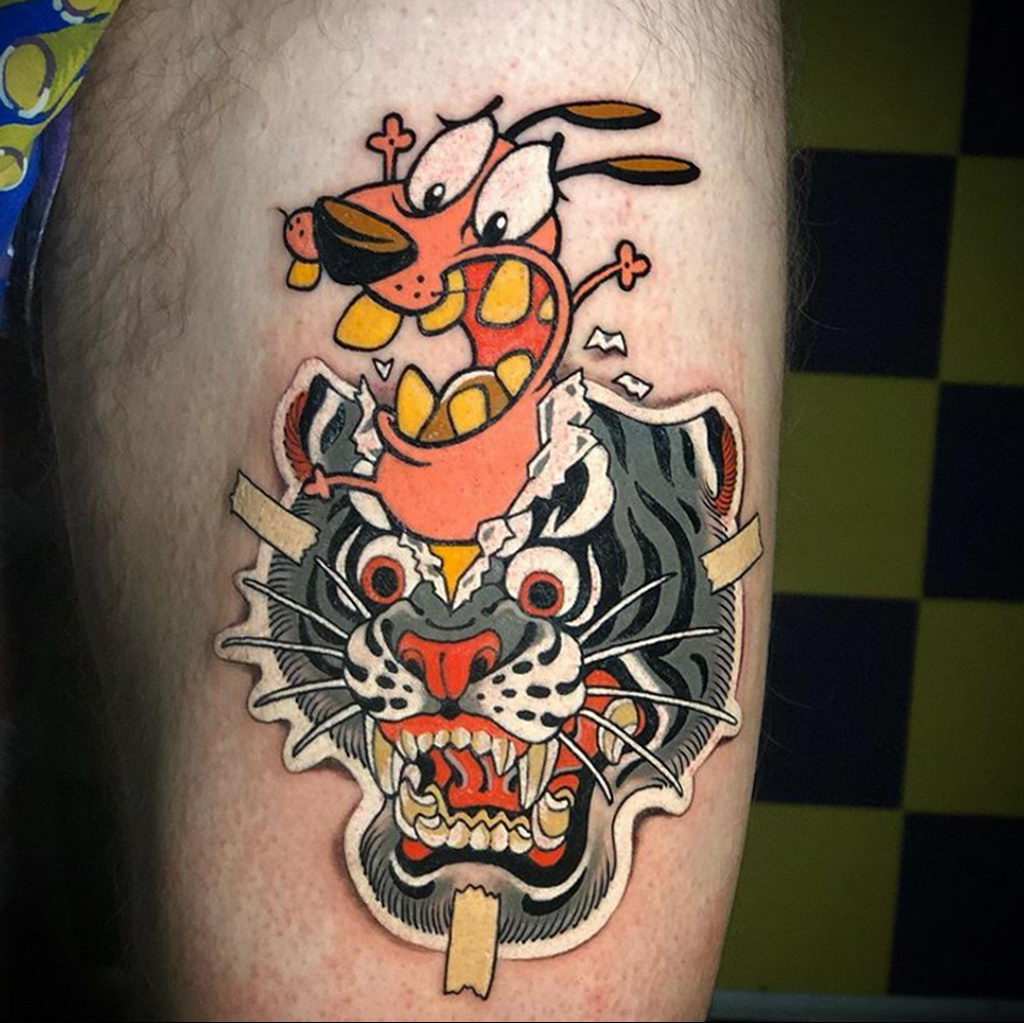 Śmieszne tatuaże pomogą Ci się odwrócić i uśmiechnąć podczas kwarantanny COVID-19 - zdjęcie 4