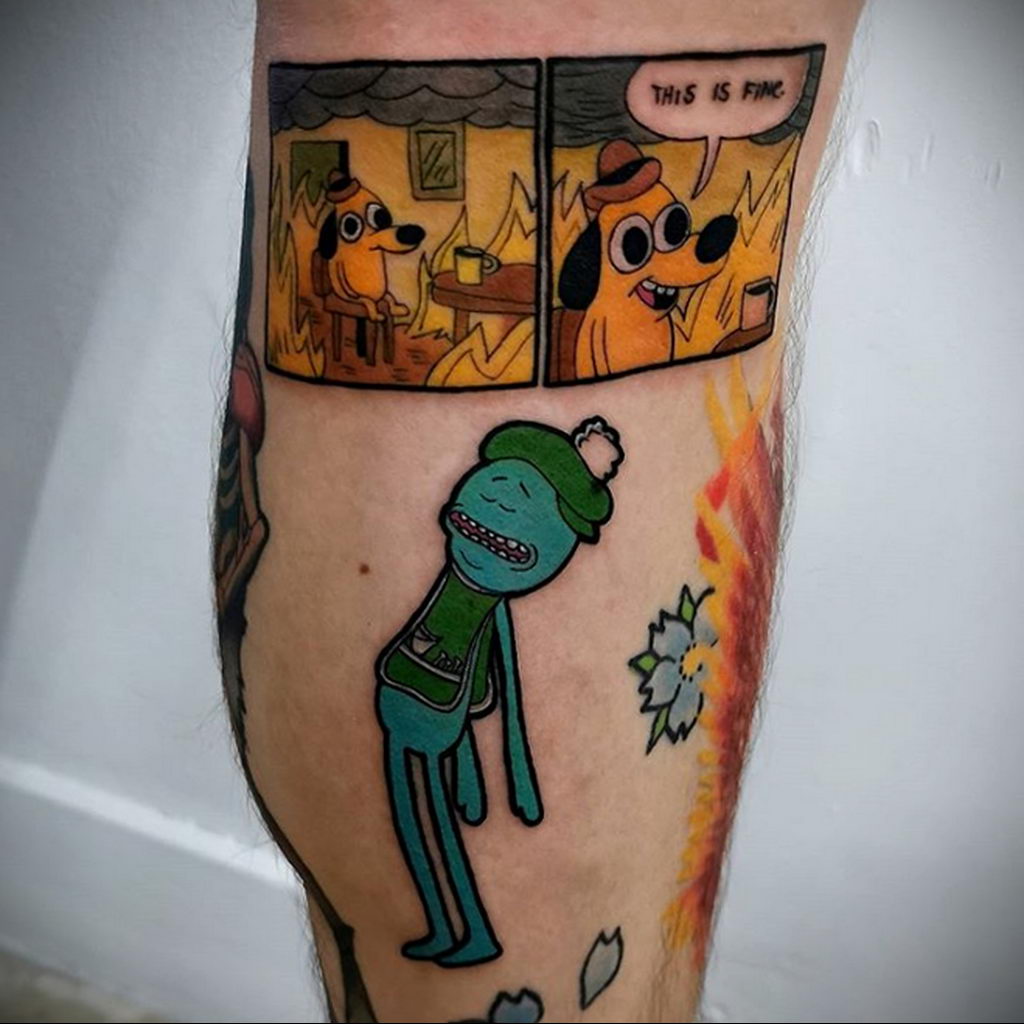 Śmieszne tatuaże pomogą Ci odwrócić uwagę i uśmiechnąć się podczas kwarantanny COVID-19 - zdjęcie 10