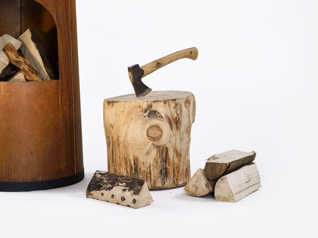 Dizajn krbu na drevo Moderný krbový krb na drevo