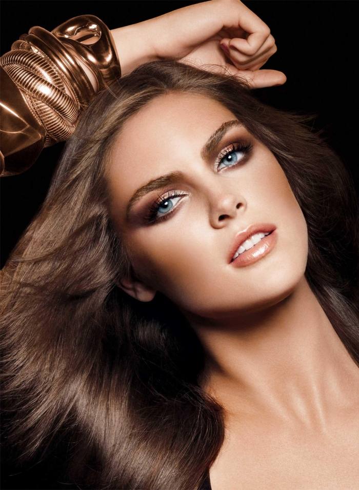 Estée-Lauder-smokey-eye-bronz-hnedo-modré-oči