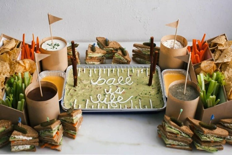 DIY Snack Stadium - urobte veci rýchlo a jednoducho a urobte mužov šťastnými